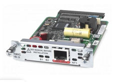 CISCO 1-port ISDN BRI with intergrated NT1 (U interface), Part# WIC-1B-U-V2 - Refurbished