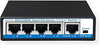 Watchman WM-SZ1004P PoE Switch, 4-Port; 5X 100Mbps Ethernet RJ45 Ports; 1 to 4 PoE Ports, NEW