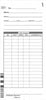 Compumatic Time cards (1,000 per box), Part# X10