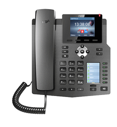 Fanvil 4 Line Enterprise Multi Color Screens Gigabit Phone,30 DSS, Part# X4G