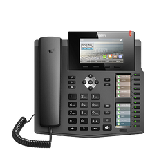 Fanvil 6 line Ultra-elegant Gigabit Triple Color Screen Phone,60 DSS, Part# X6