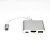 Rocpro USB-C to HDMI Multifunction Adapter and USB 3.0 USB-A & USB 3.1 Type, Part# Y10A176-S1