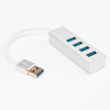 Rocstor Premium Portable 4 Port SuperSpeed Mini USB 3.0 Hub, Part# Y10A216-S1