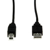 Rocstor USB 2.0 - Type A to Type B - M/M - 1 Pack - 6ft (1.83M) - Black, Part# Y10C116-B1