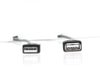 Rocstor USB 2.0 - Extension Cable - Type A-Female to Type A-Male - 1 Pack - 6ft (1.83M) - Black, part# Y10C117-B1