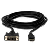 Rocstor HMDI to DVI Cable M/M - HDMI Male to DVI-D Male - 10 ft (3M) - Black, Part# Y10C125-B1