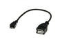 Rocstor Micro USB 5 pin - USB A Adapter, Part# Y10C136-B1