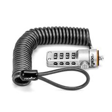 Rocstor Rocbolt Portable Security Coiled Cable With Combination Lock, Part# Y10C180-B1