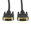 Rocstor DVI-D Single Link Cable - M/M (DVI-D (19 pin) Male to DVI-D (19 pin) Male - 3ft (1M) - Black, part# Y10C186-B1