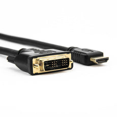 Rocstor HMDI to DVI Cable M/M - HDMI Male to DVI-D Male - 3 ft (1M) - Black, Part# Y10C208-B1