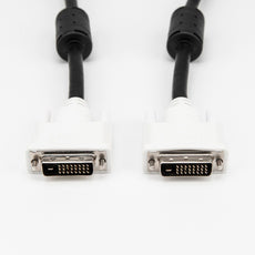 Rocstor 3 ft DVI-D Dual Link Cable -UP to 2560x1600 Resolution - Ferrite Core Eliminates EMI Interference - Black,Part# Y10C219-B1