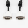 Rocstor 3 ft DVI-D Dual Link Cable -UP to 2560x1600 Resolution - Ferrite Core Eliminates EMI Interference - Black,Part# Y10C219-B1