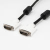 Rocstor 6 ft DVI-D Dual Link Cable -UP to 2560x1600 Resolution - Ferrite Core Eliminates EMI Interference - Black, Part# Y10C220-B1