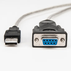Rocstor 1 Port USB to Null Modem RS232 DB9 Serial DCE Adapter Cable with FTDI - 1 x DB-9 Female Serial - 1 x Type A Male USB