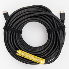 Rocstor 75 ft 4K HDMI 2.0 Cable - 4K 60Hz - Male to Male - HDMI 4K2K 3D, Ethernet - Gold Plated Connector - Black, Part# Y10C231-B1