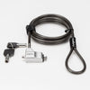 Rocbolt® C21 Keyed Lock for Ultra-Thin Laptops & Devices – For Cleat™ Lock Slot System – 6′ Carbon Steel Cable – Includes 2 Keys, Part# Y10C244-B1
