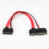 Rocstor 6in Slimline SATA to SATA Adapter with Power – F/M, Part# Y10C253-R1