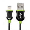 Rocstor Premium 6 ft./2 m. Black Lightning to USB Charge Sync Cable, Part# Y10C259-B1