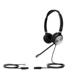 Yealink YHS36-DUAL (binaural) Quick Disconnect headset with RJ Port