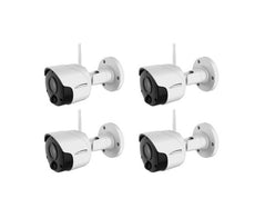 SPECO 4Ch 2MP Wireless IP Camera and NVR Kit, Part# ZIPK4W2