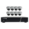 Speco 8CH HD-TVI DVR, 1080p, 120fps, 2TB w/ 4 Outdoor IR Bullet & 4 Outdoor IR Dome, 2.8mm lens - White, Part# ZIPT8BD2