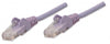 INTELLINET/Manhattan Network Cable, Cat5e, UTP 1.5 ft. (0.5 m), Purple (50 Packs), IEC-C5-PRP-1.5, Stock# 453448