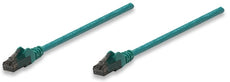 INTELLINET 347426 Network Cable, Cat6, UTP (0.15 m), Green (10 Packs), Stock# 347426