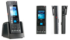 NEC ~ G566 DECT Handset Wireless IP Handset, With Belt Clip and Battery ~ Stock# 690124 ~ NEW - NEW Part# Q24-FR000000113075