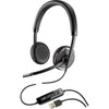 PLANTRONICS BLACKWIRE C520-M TAA Corded USB headsets, Stock# 88861-79