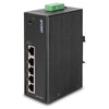 PLANET ISW-504PS IP30 5-Port/TP Web/Smart POE Industrial Fast Ethernet Switch (-10 to 60 C), Stock# ISW-504PS