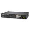 PLANET WGSD-10020HP IPv6 Managed 8-Port 802.3at High Power PoE Gigabit Ethernet Switch + 2-Port SFP (150W), Stock# WGSD-10020HP