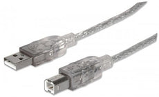 Manhattan 345408 Hi-Speed USB Device Cable 5 m (16 ft.), Stock# 345408