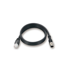 PLANET CB-M12RJ 4-Pin D-Coding M12 Male to RJ-45 Ethernet Cable, 1.2 meters, Stock# CB-M12RJ