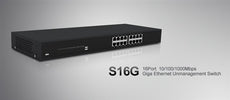 TOTOLINK S16G 16-port Rack Mountable Switch, Stock  No# S16G