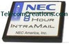 NEC DS1000 /DS2000 IntraMail 8 Port 8 Hour VOICE MAIL ~ 8x8 128MB FLASH MEMORY CARD   Part# 80128  Factory Refurbished