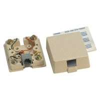 Suttle 625A2-4-52RC Electrical Ivory Simplex Pre-wired Jack Assembly, Stock# 625A2-4-52RC