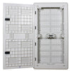 Suttle MXE-30E-1XM 30" MediaMAX wiring panel (empty) with hinged vented cover, Stock# MXE-30E-1XM