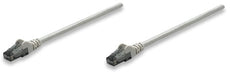 INTELLINET/Manhattan 340380 Network Cable, Cat6, UTP 5 ft. (1.5 m), Grey (30 Packs), Stock# 340380