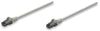 INTELLINET/Manhattan 340380 Network Cable, Cat6, UTP 5 ft. (1.5 m), Grey (30 Packs), Stock# 340380