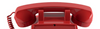 Cetis Handset Only, Corded 2510D/2554W, Red, Part# 9002510REDHDST