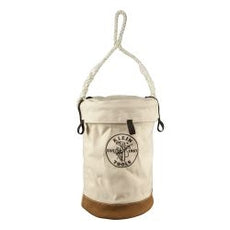 Leather Bottom Bucket with Top, Stock# 5104VT