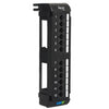 ICC PATCH PANEL, VERTICAL, CAT 5E, 12-PORT, PART# ICMPP12V5E