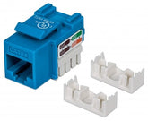 INTELLINET IKJ-C5U-PD-BL, Cat5e Keystone Jack  BLUE, Stock# 210546