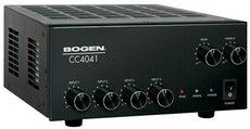 Bogen ~ 40 Watts Amplifier, 4 Inputs: 3 MIC/Line, 1 AUX ~ Stock# CC4041 ~ NEW