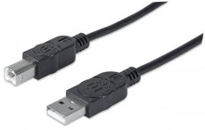 INTELLINET/Manhattan 337779 Hi-Speed USB Device Cable 3 m (15 ft.), Stock# 337779