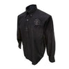 Mens Long Sleeve Shirt Black, Large, Stock# MBA00036-2