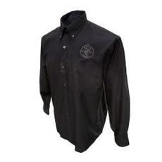 Tall Mens Long Sleeve Shirt Black, L, Sttock# MBA00036-6