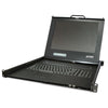 PLANETIKVM-17080 Drawer 8-Port Combo-free IP KVM Console with 17" LCD Display, 1280*1024, up to 64 PCs cascade, Stock# IKVM-17080