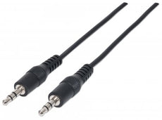 Manhattan 334594 3.5mm Stereo Audio Cable 1.8 m (6 ft.), Stock# 334594
