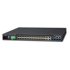 Planet Layer 3 20-Port 100/1000X SFP + 4-Port Gigabit TP/SFP + 4-Port 10G SFP+ Stackable Managed Switch, Stock# PN-SGS-6340-20S4C4X